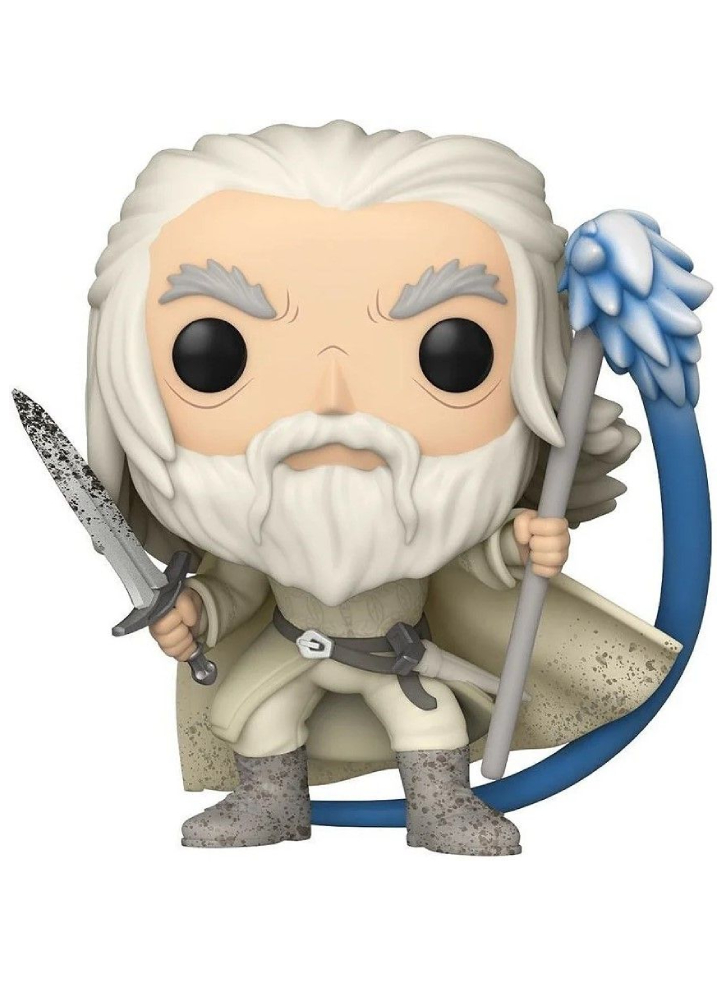 Figurina Funko Pop! Movies Lord of the Rings Gandalf The White (with Sword Staff) (Glows in the Dark)