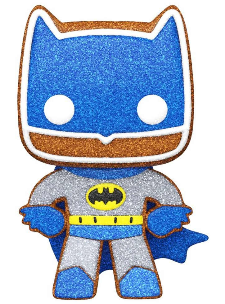 Figurina Funko Pop Heroes DC Super Heroes Gingerbread Batman (Glitter Diamond Collection)