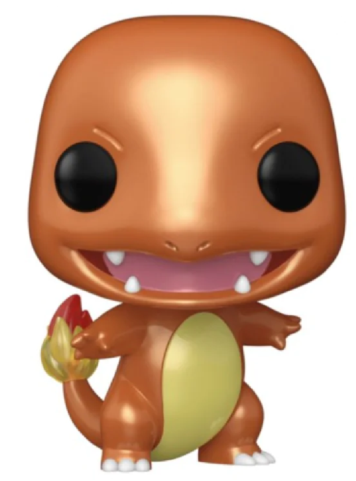 Figurina Funko Pop Games Pokemon Charmander Salameche Glumanda (Metallic)