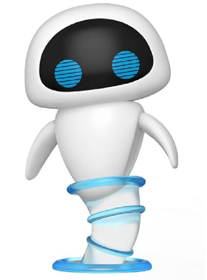 Figurina Funko Pop Disney Wall-E Eve (Flying) (Glows in the Dark)