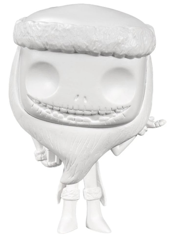 Figurina Funko Pop Disney Santa Jack Skellington (D.I.Y. White)