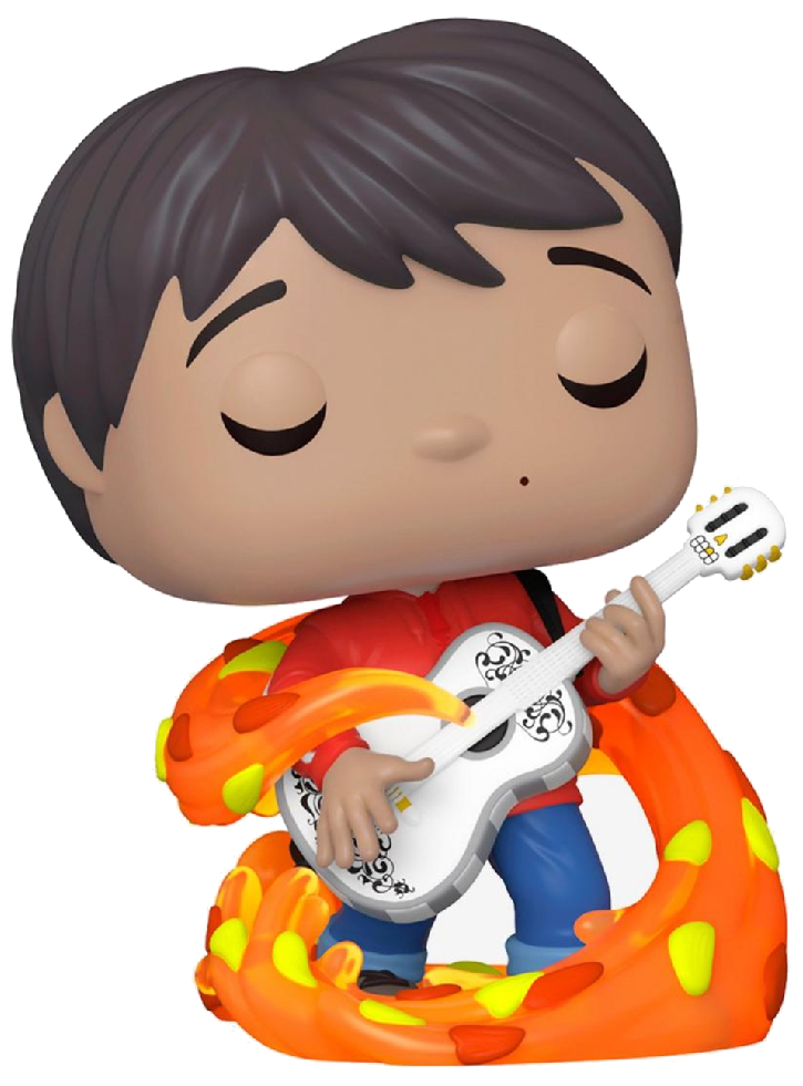 Figurina Funko Pop Disney Coco Miguel with Guitar (Glows in the Dark)