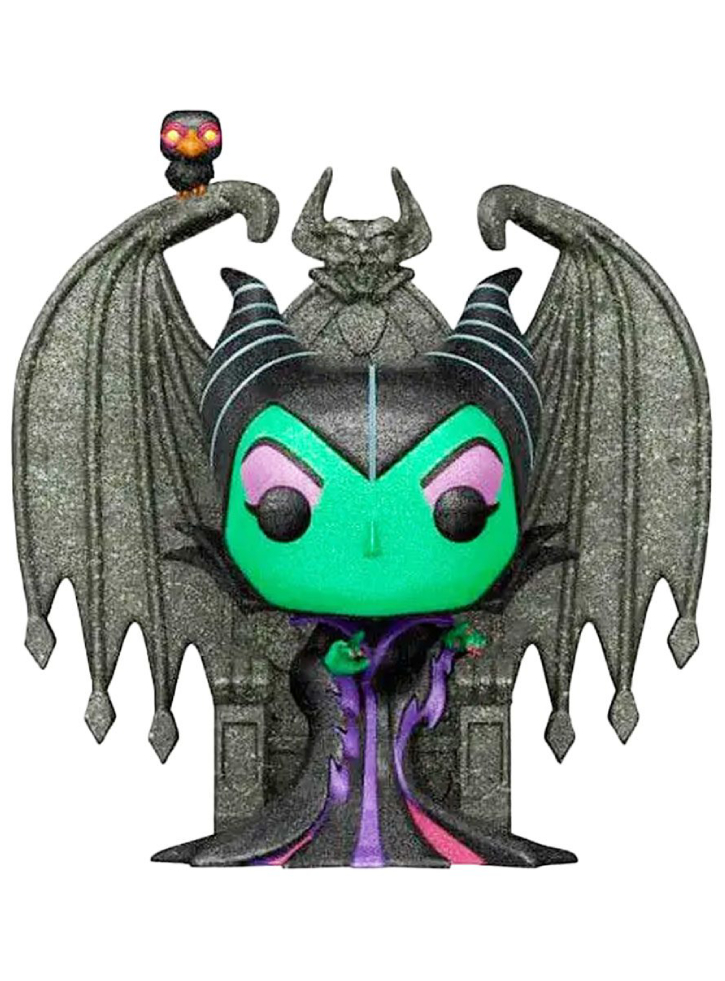 Figurina Funko Pop Deluxe Villains Maleficent On Throne (Diamond Collection) (Glitter)