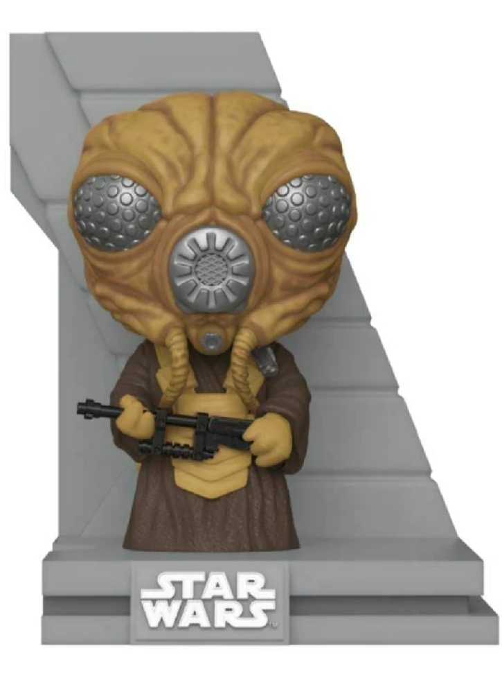 Figurina Funko Pop Deluxe Star Wars Bounty Hunters Collection Zuckuss (Metallic)