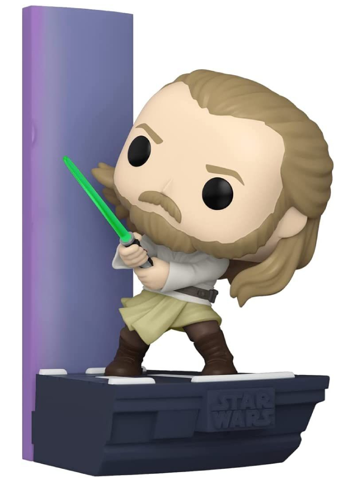 Figurina Funko Pop Deluxe Disney Star Wars Duel of the Fates Qui-Gon Jinn