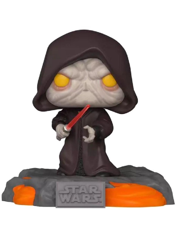 Figurina Funko Pop Deluxe Disney Star Wars Sith Red Saber Series V1 Darth Sidious (Glows in the Dark)