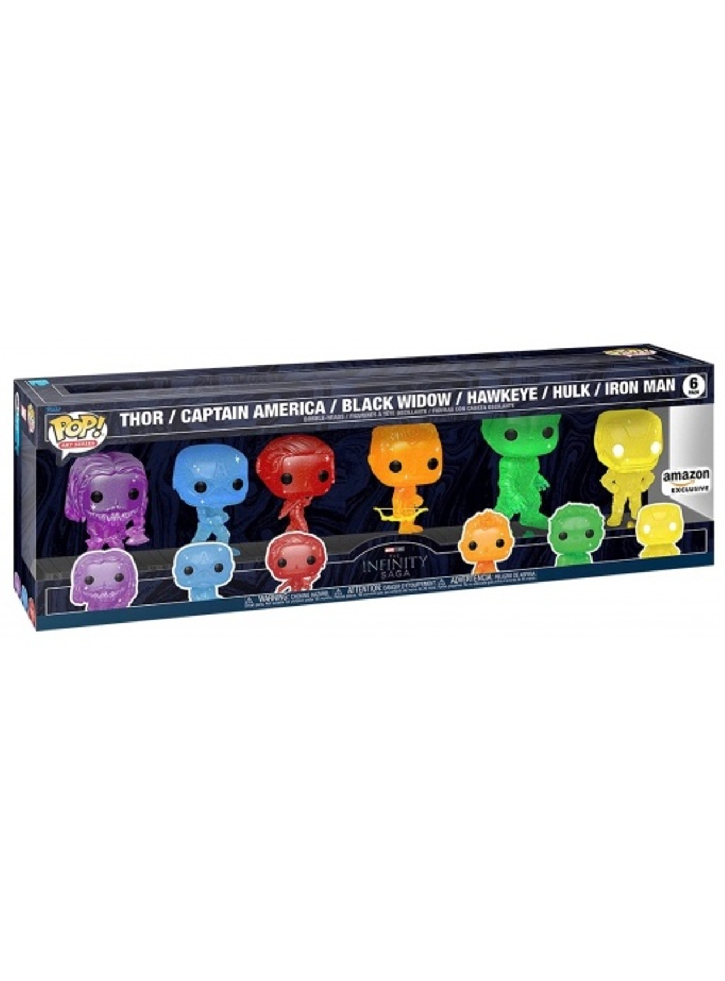 Set 6 Figurine Funko Pop Artist Series Marvel The Infinity
