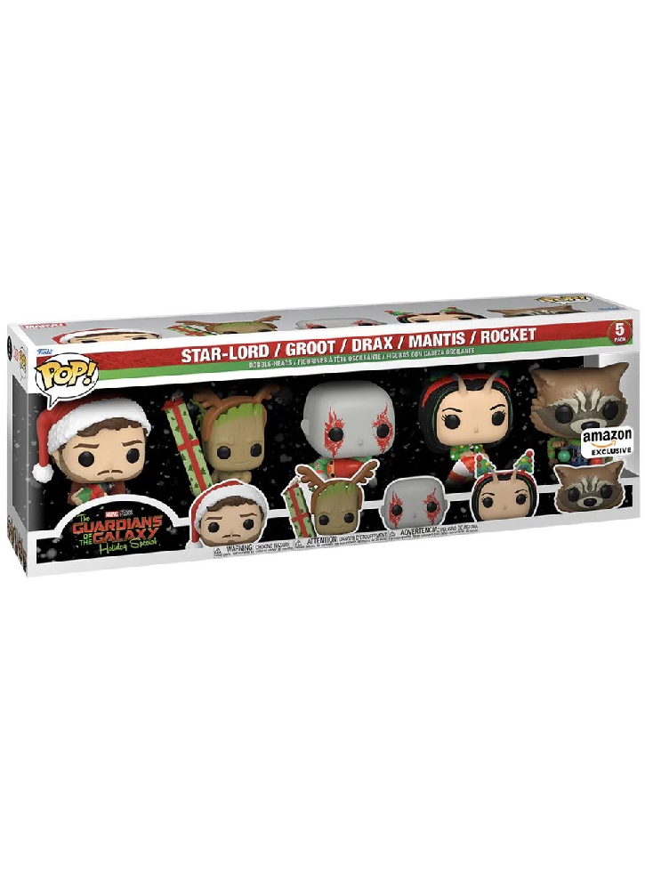 Set Figurine Funko Pop Marvel The Guardians of the Galaxy Holiday Special