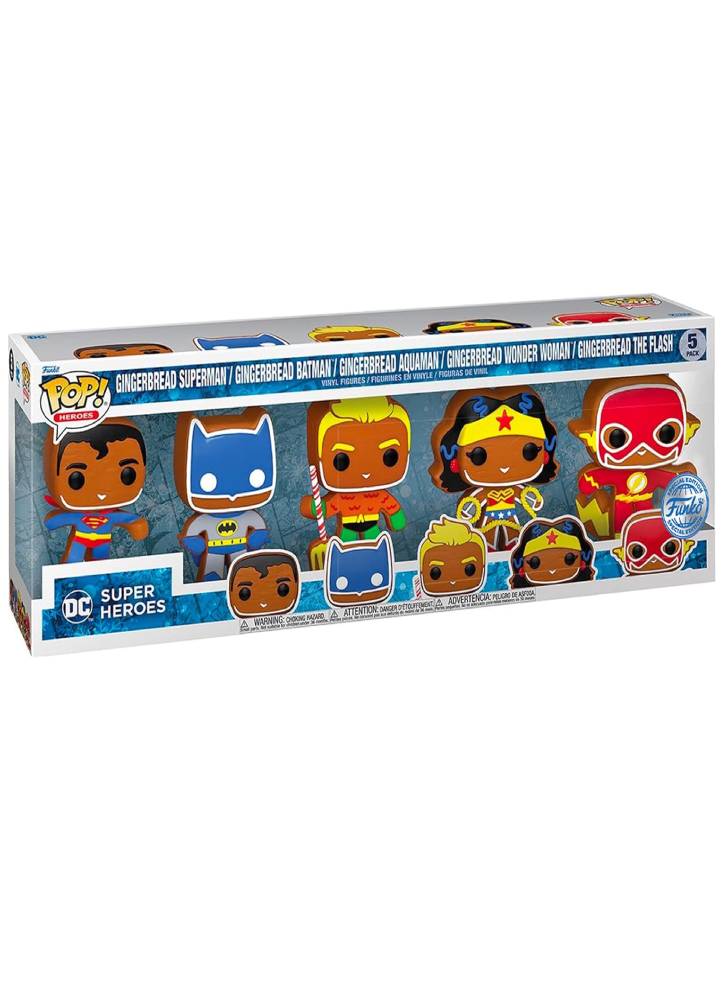 Set 5 Figurine Funko Pop Heroes DC Super Heroes