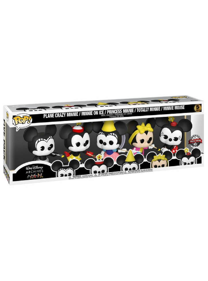 Set 5 Figurine Funko Pop Disney Archives Minnie