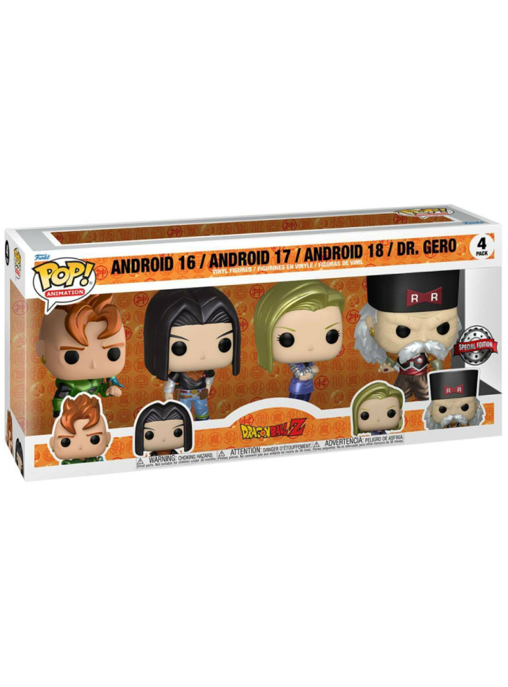 Set 4 FigurineFunko Pop Animation Dragon Ball Z