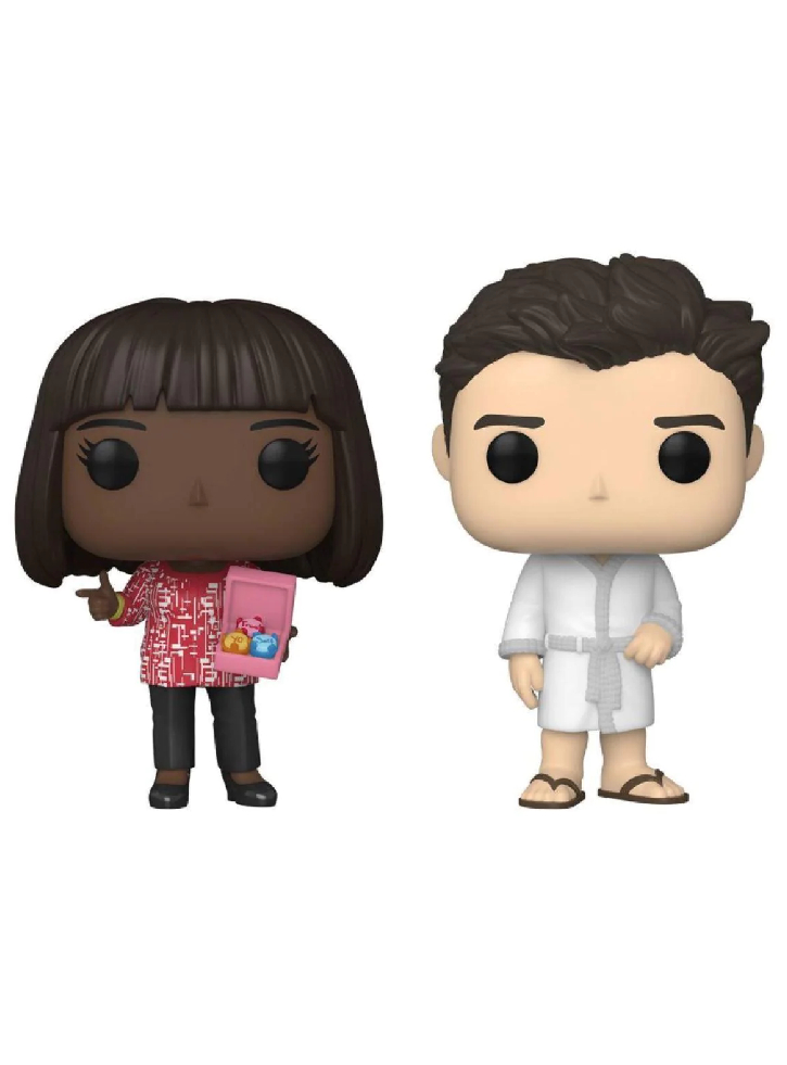 Figurine Funko Pop Television Parks and Recreation Donna Ben Treat Yo Self