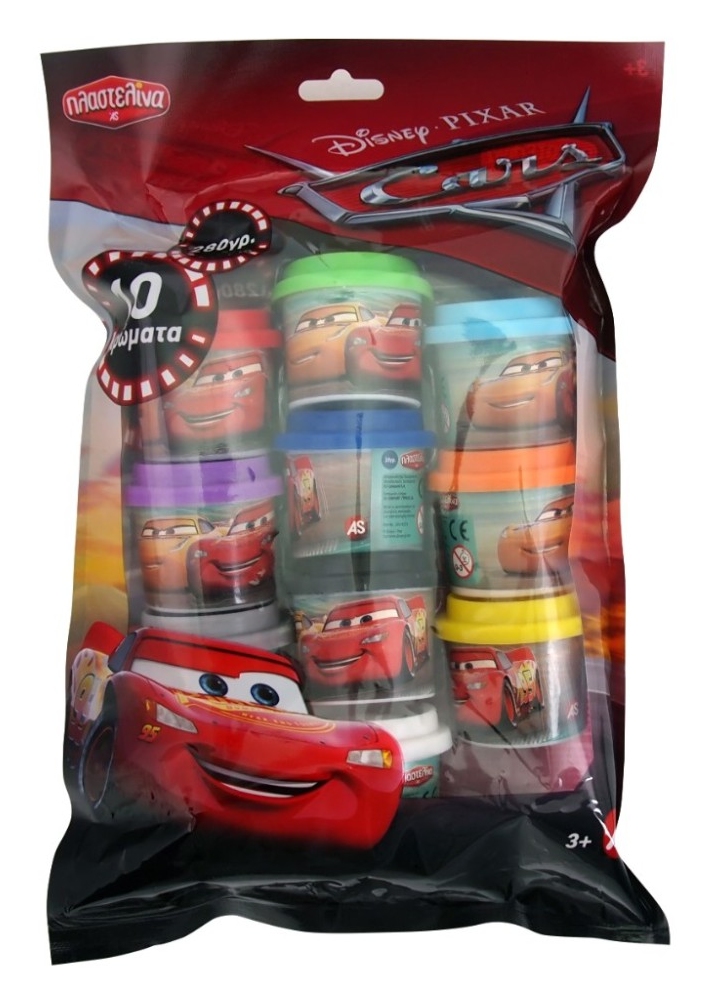 Set Plastilina 10 Disney Pixar Cars (1045-03559)