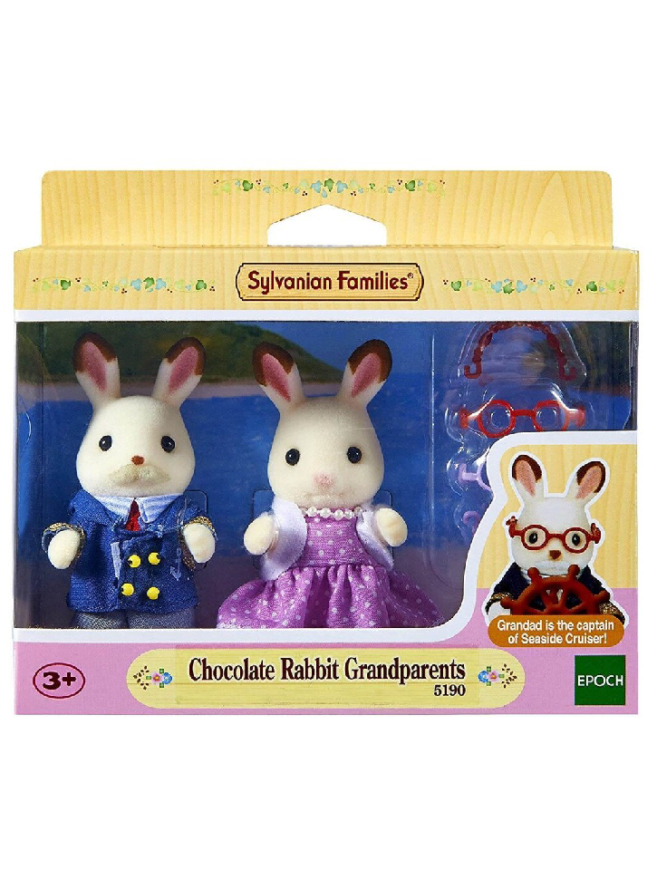 Figurine Sylvanian Families Chocolate Rabbit Grandparents (5190)