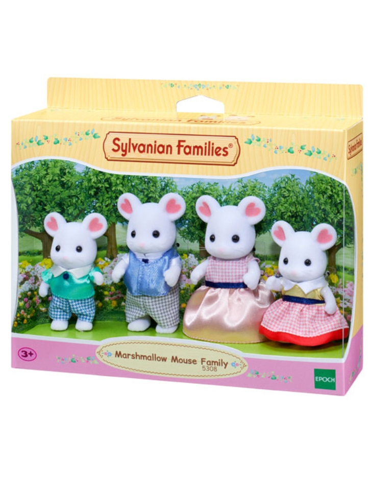 Figurine Sylvanian Families Marshmallow Mouse Family (5308)