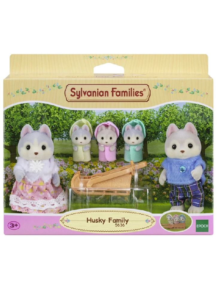 Figurine Sylvanian Families Husky Family (5636)