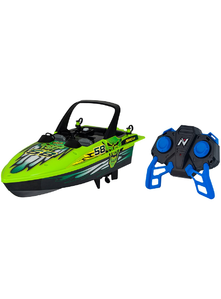 Barca cu telecomanda Race Energy Green 30cm (10171)