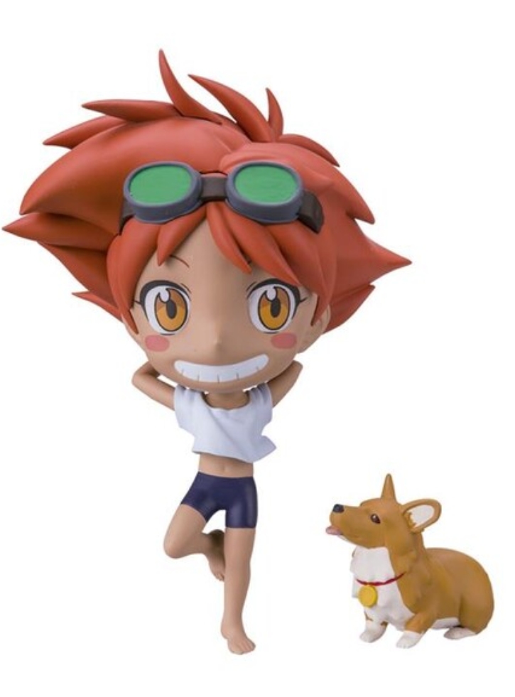 Figurina Bandai Chibi Masters Cowboy Bebop Edward Wong Hau Pepelu Tivrusky 4th 8cm