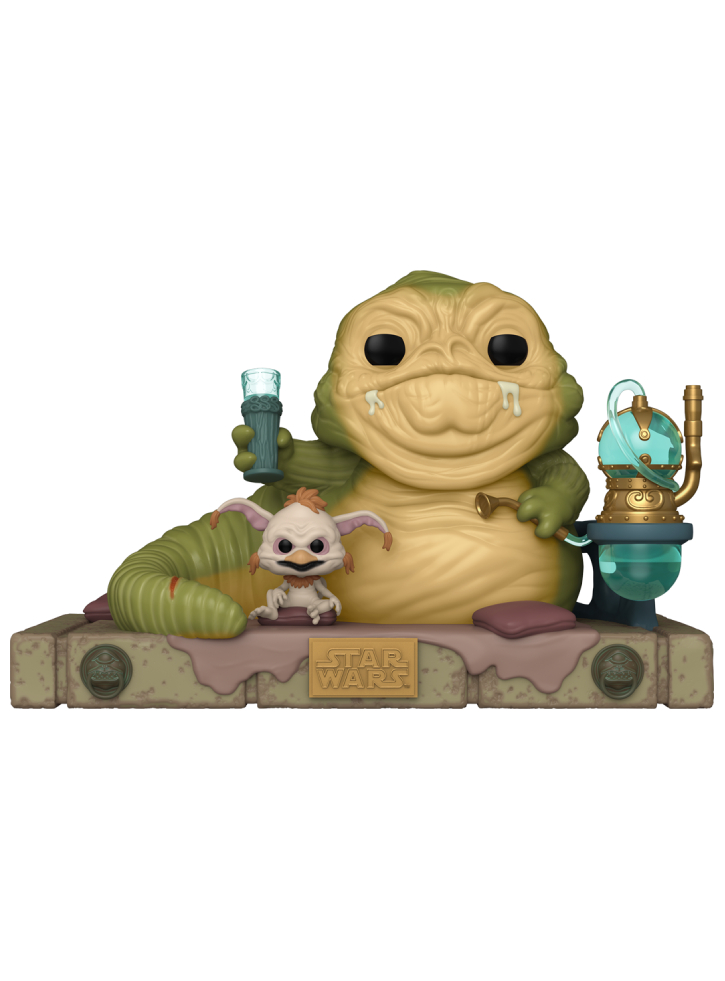 Figurina Funko Pop Moment Disney Star Wars Return of the Jedi 40th Jabba the Hutt Salacious B. Crumb 14cm