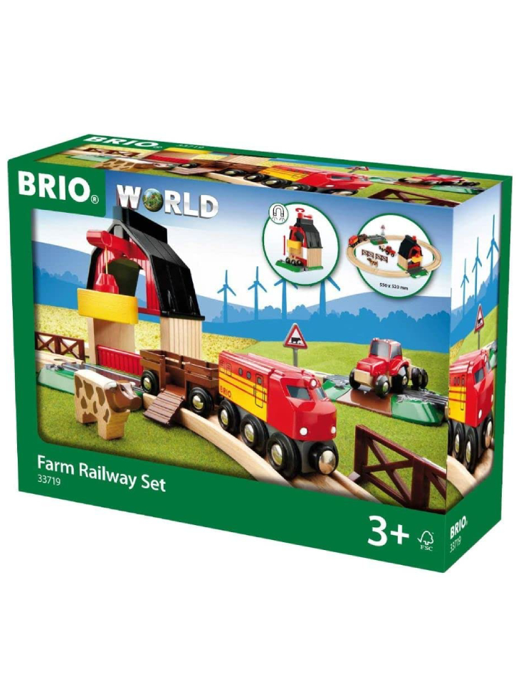 Set Brio World Farm Railway (33719)
