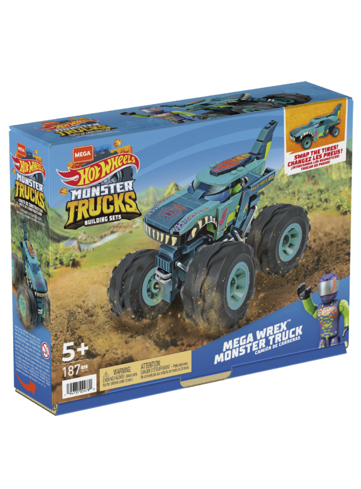 Monster Trucks Building Sets Mega Wrex Monster Truck (HDJ95)