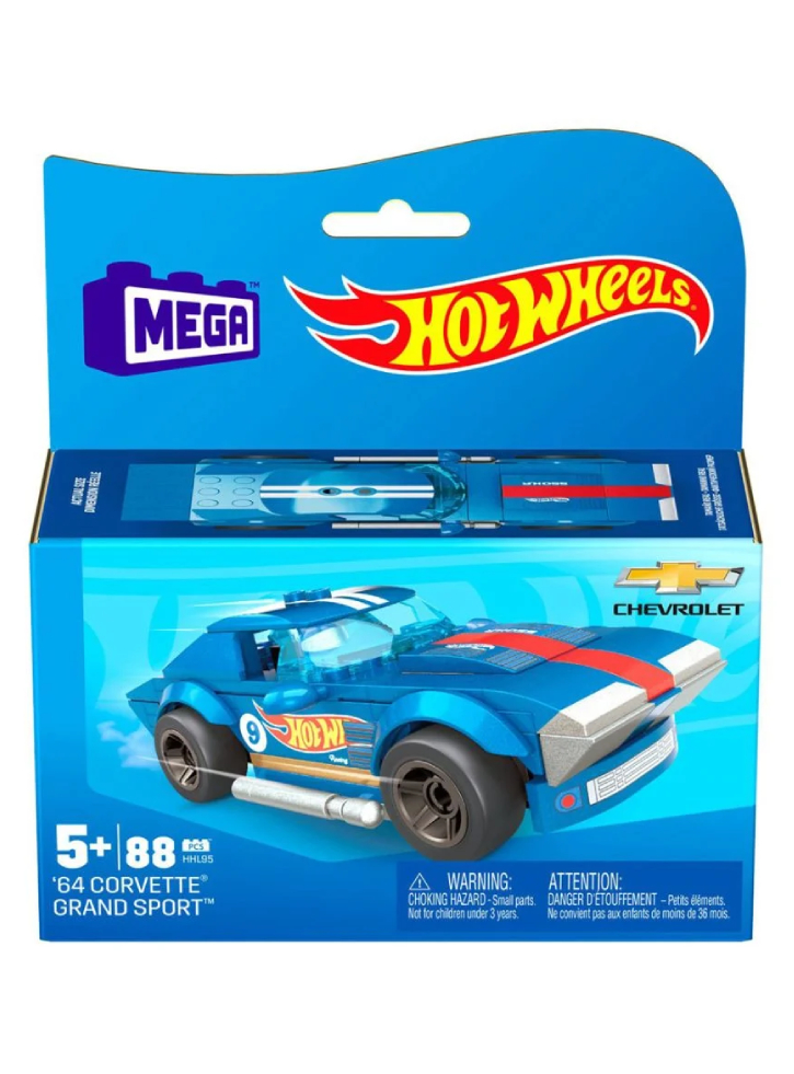 Vehicul Hot Wheels 64 Corvette Grand Sport (HHL95)