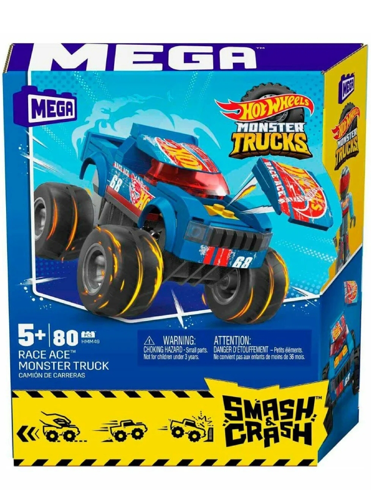 Monster Trucks Smash Crash Race Ace (HMM49)