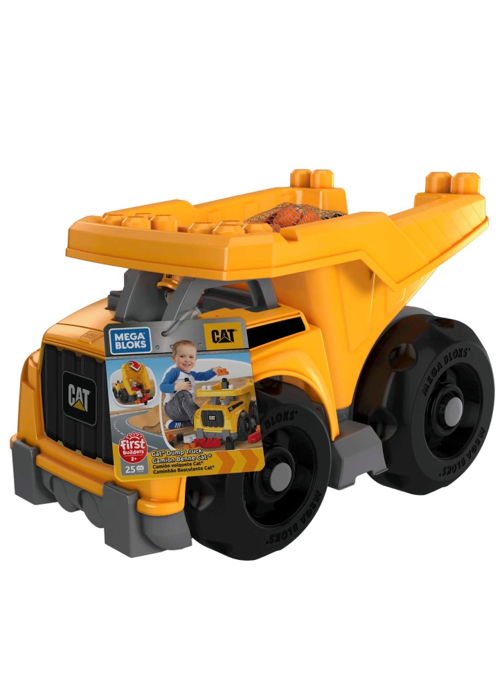 Mega Bloks Cat Large Dump Truck (DCJ86)