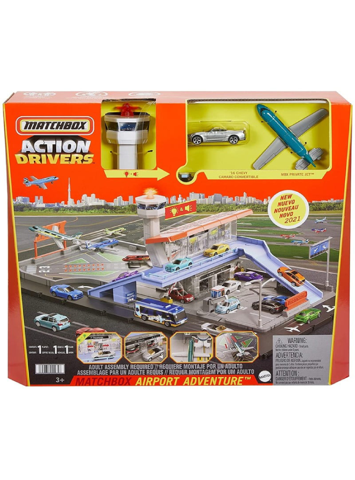 Set Matchbox Action Drivers Airport Adventure (HCN34)