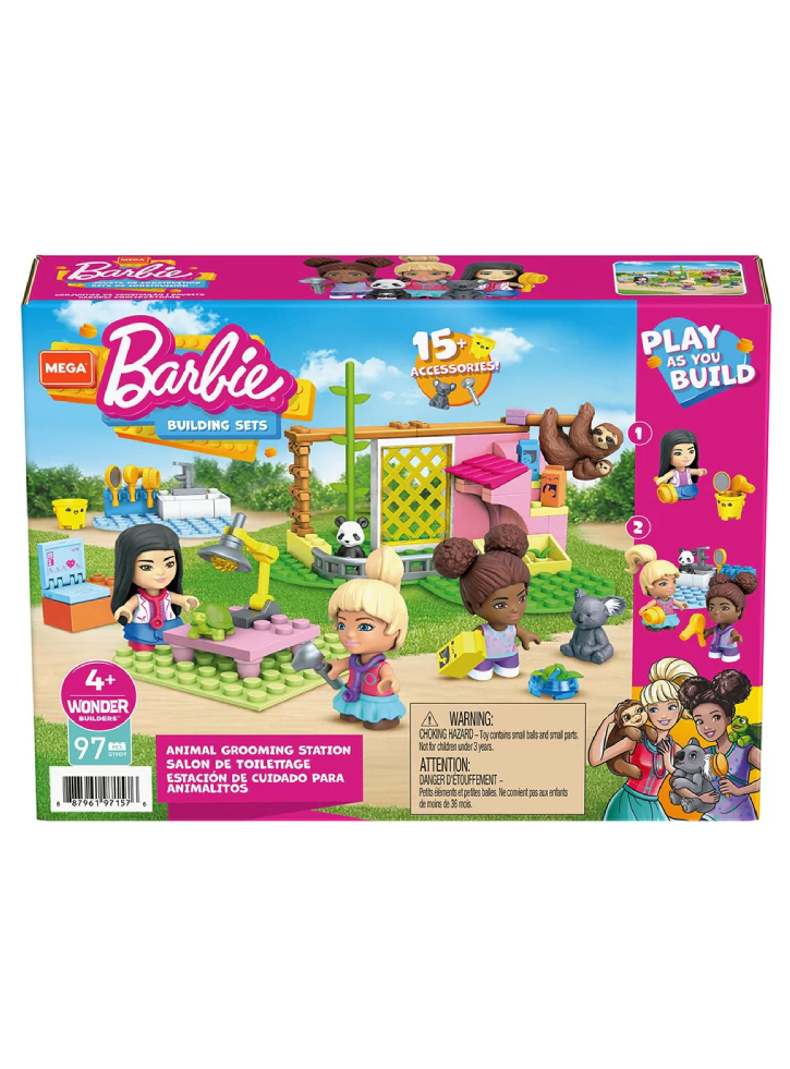 Set Mega Barbie Building Grooming Station (GYH09)