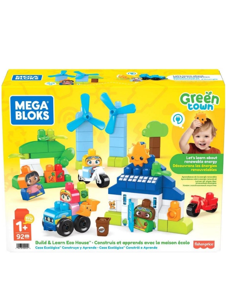 Mega Bloks Build Learn Eco House (HCG36)