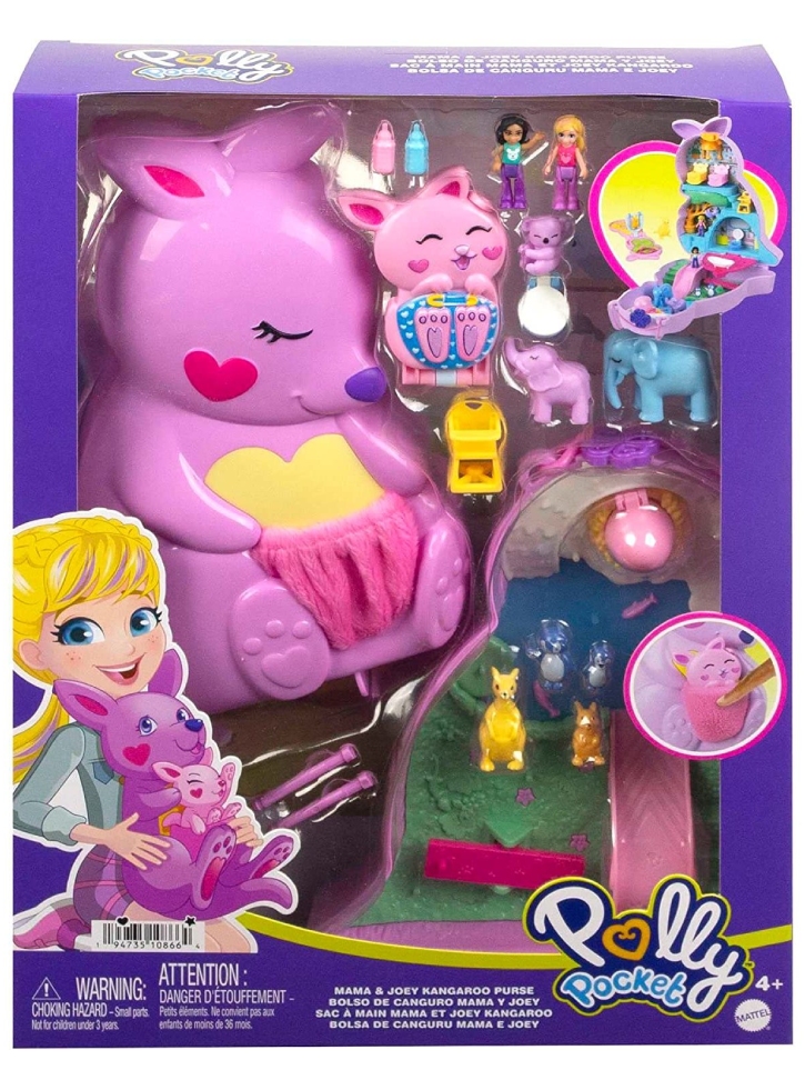 Polly Pocket Mama Joey Kangaroo (HKV50)