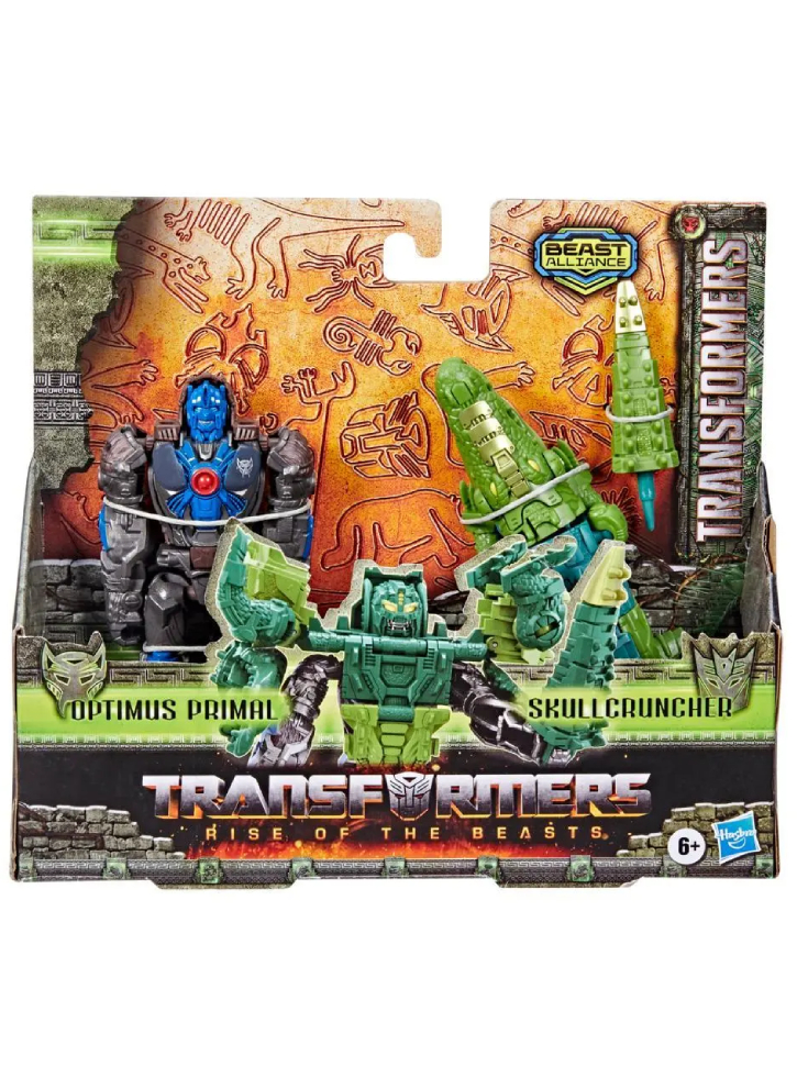 Transformers Rise of The Beasts Optimus Primal Skull Cruncher (F4619)