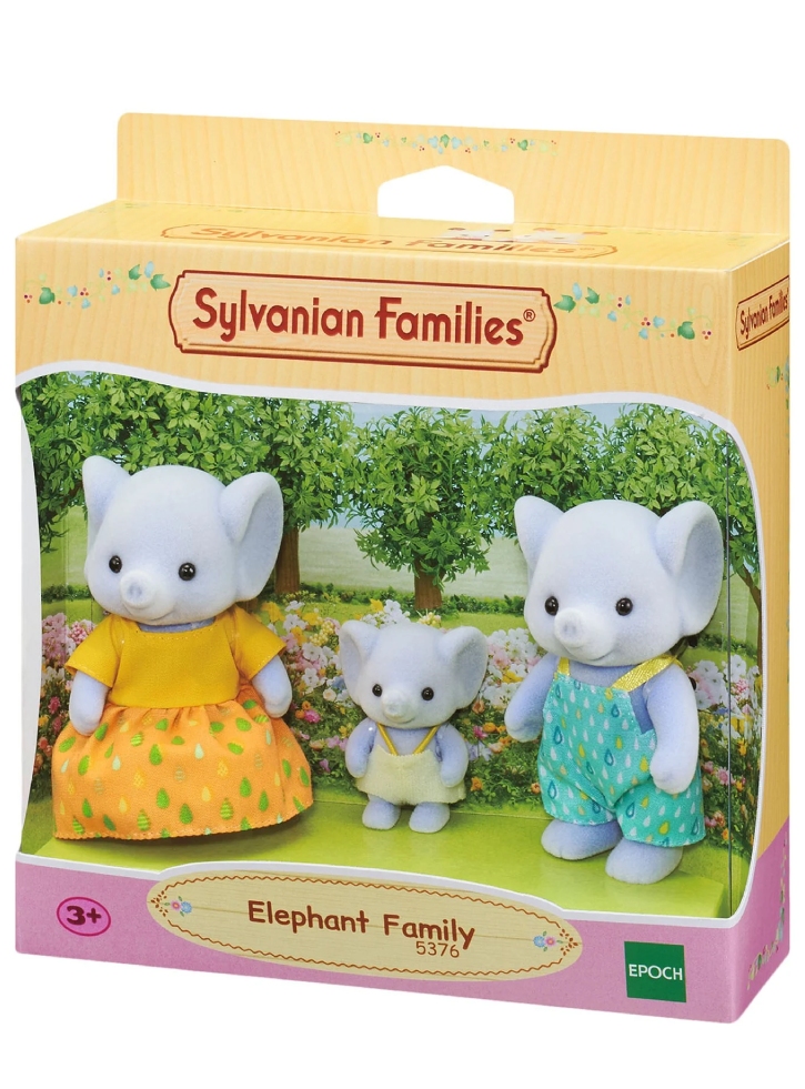 Figurine Sylvanian Families Elephant Family (5376)