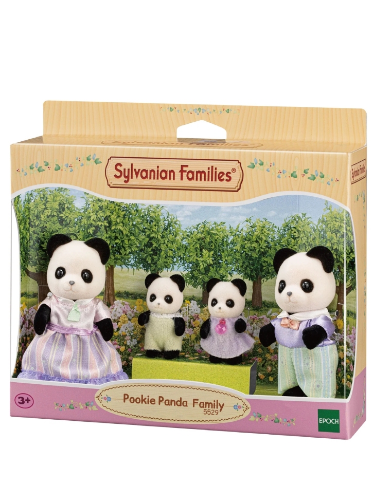 Figurine Sylvanian Families Pookie Panda Family (5529)