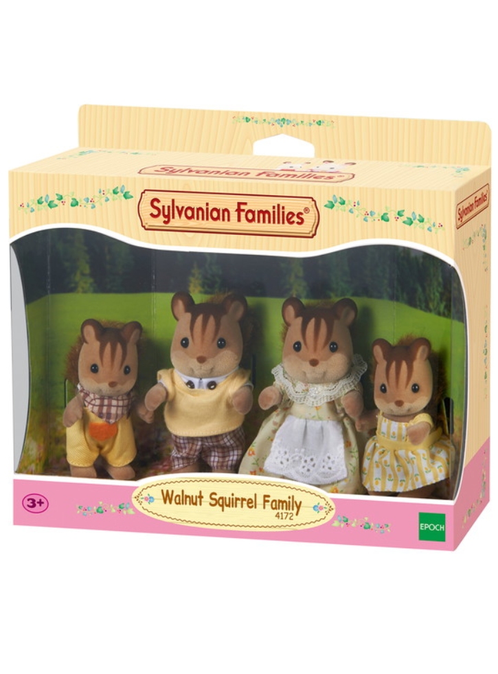 Figurine Sylvanian Families Walnut Squirrel Family (4172)