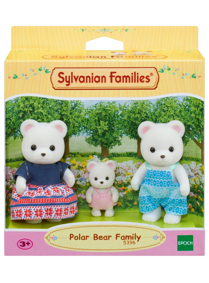 Figurine Sylvanian Families Polar Bear Family (5396)