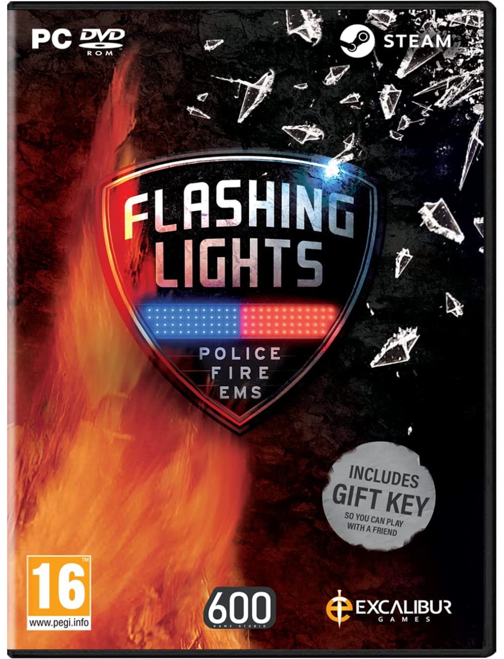 Flashing Lights Police Fire EMS - PC