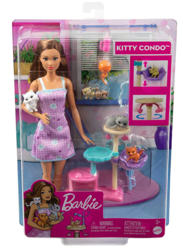 Papusa Barbie Kitty Condo (HHB70)