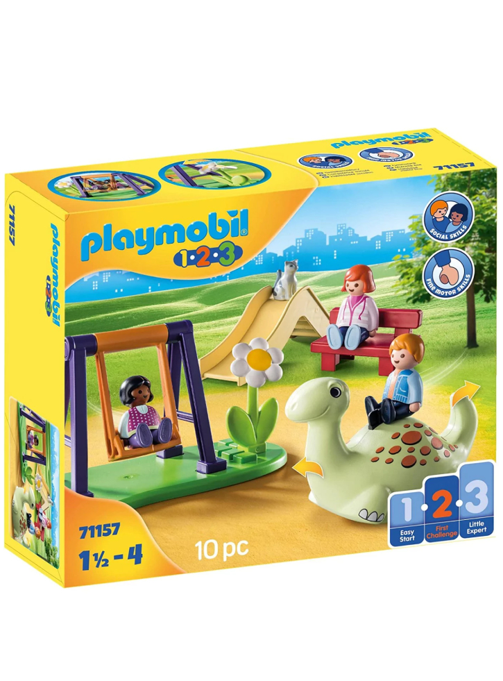 Set Playmobil 1.2.3 Playground (71157)