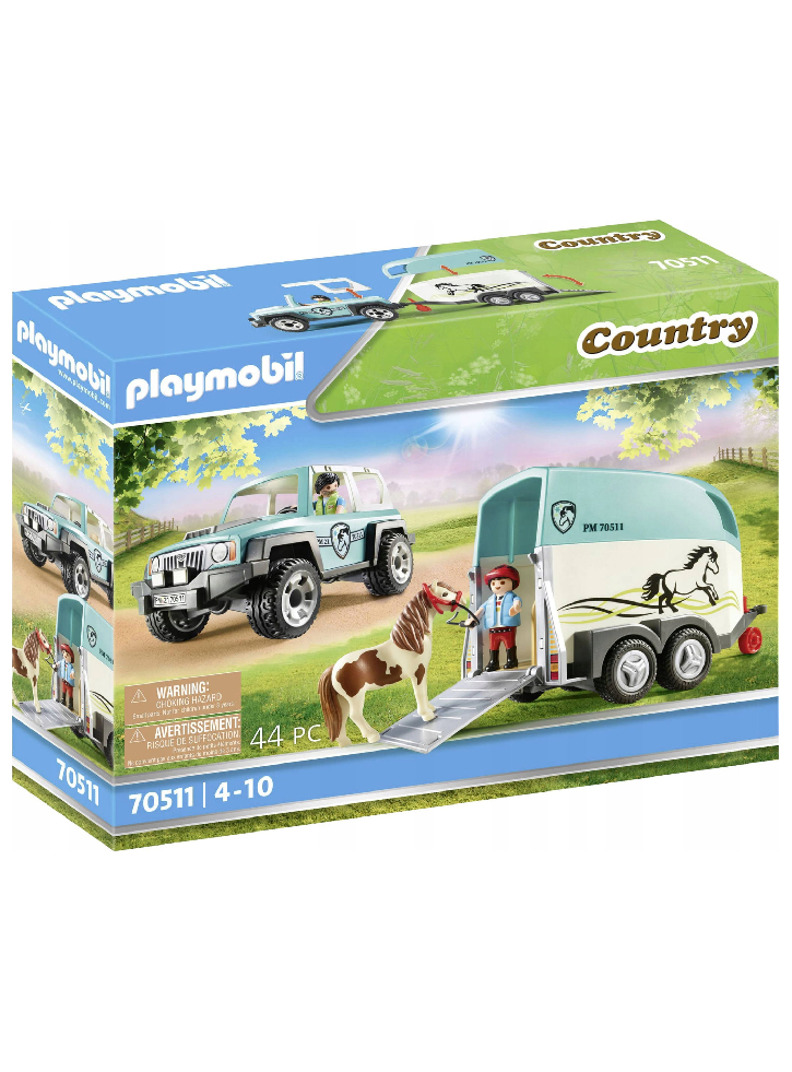 Vehocul Playmobil & Pony Trailer (70511)