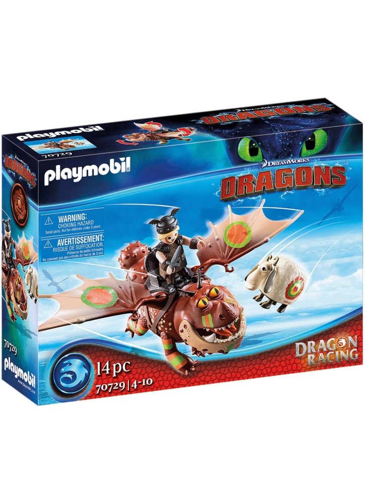 Playmobil Dragon Racing Fishlegs & Meatlug (70729)