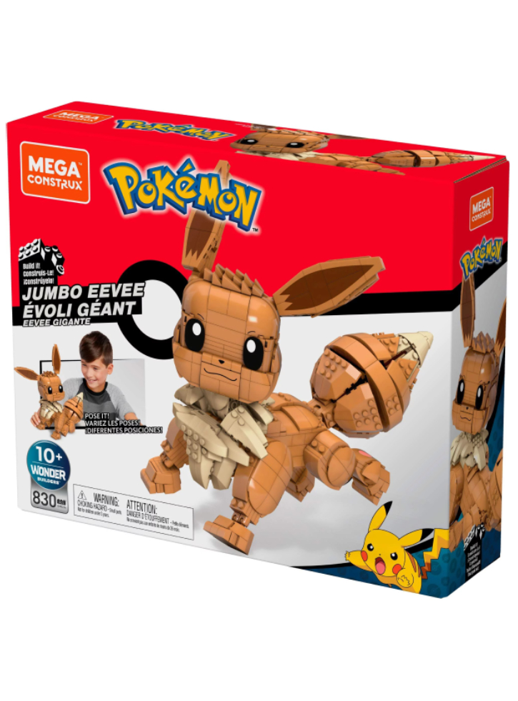 MEGA Pokemon Build & Show Jumbo Eevee (GMD34)