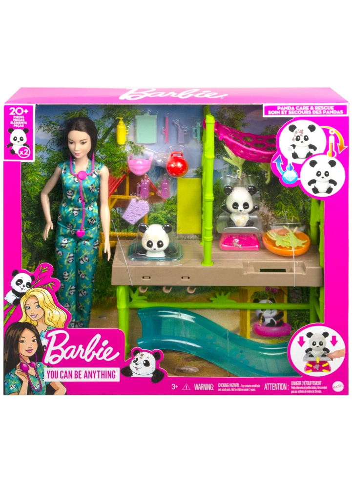 Papusa Barbie Panda Care & Rescue (HKT77)