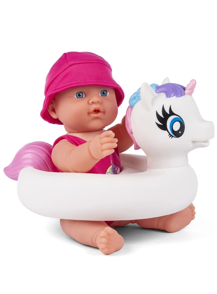 Papusa My Baby Mathilde with Unicorn Swim Ring (61252)