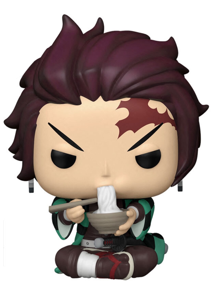 Figurina Funko Pop Animation Demon Slayer Tanjiro with Noodles 9cm