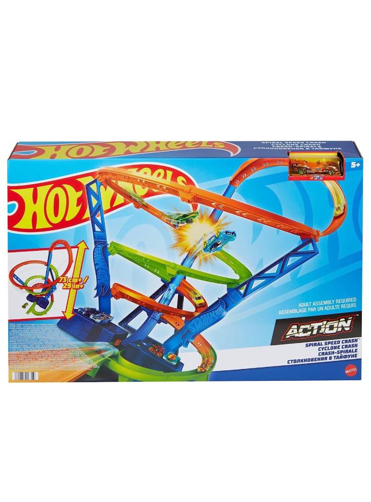 Hot Wheels Action Spiral Speed Crash (HGV67)