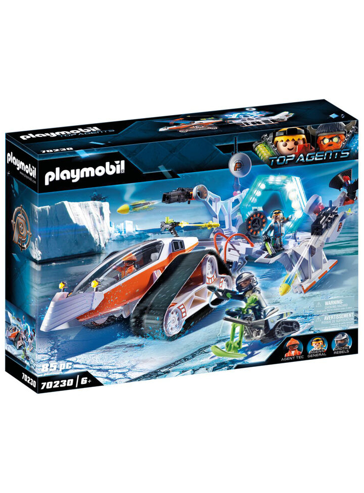Set Playmobil(r) Top Agents - Spy Team Command Sled (70230)