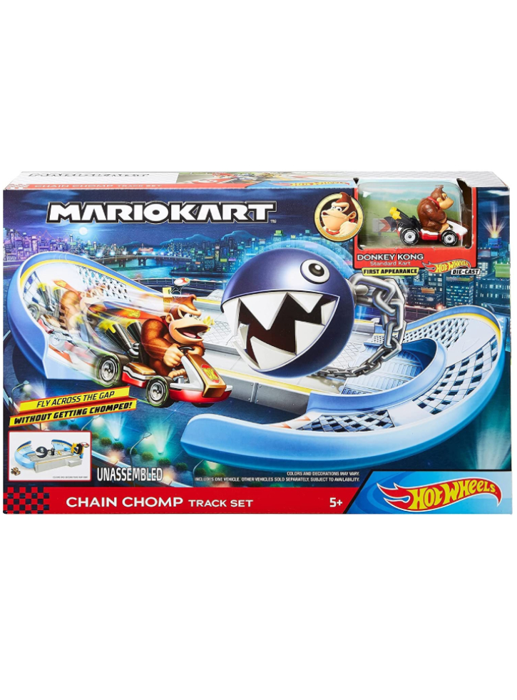 Hot Wheels Mariokart Chain Chomp Track Set (GKY48)