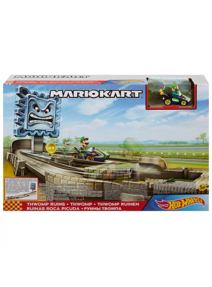 Hot Wheels Mariokart Thwomp Ruins Track Set (GFY46)